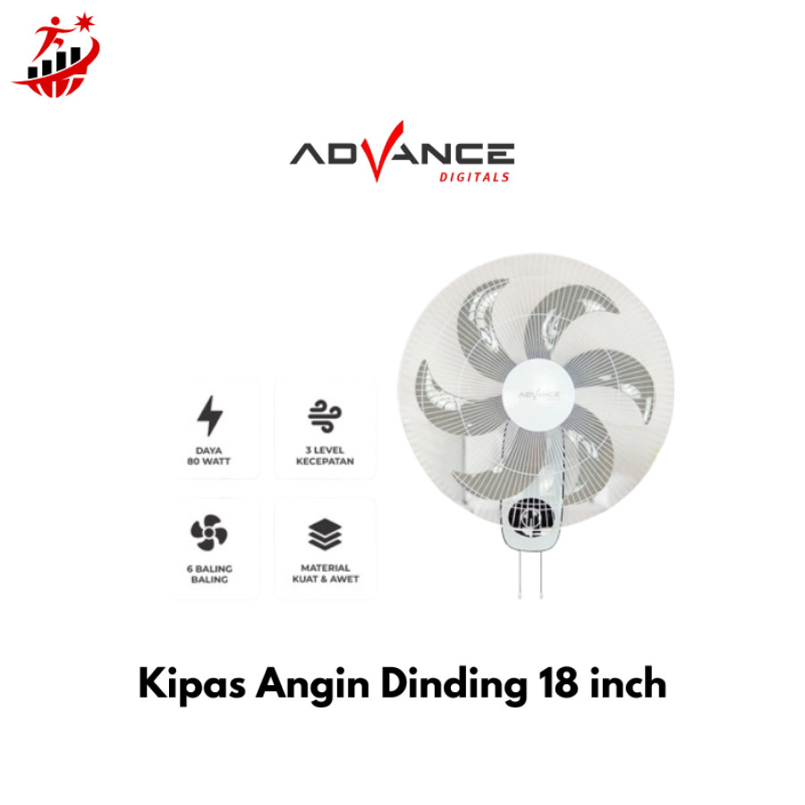 Kipas Angin 18 inch Advance - utama
