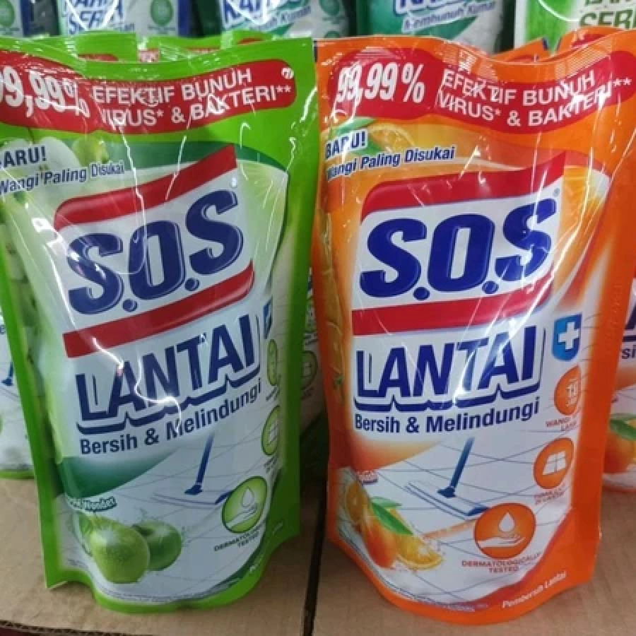 CAIRAN PEMBERSIH LANTAI - SOS - depan