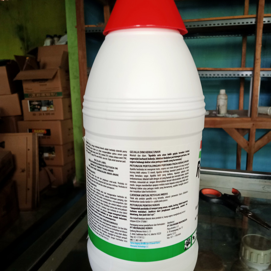 Herbisida Roundup 486 SL - samping
