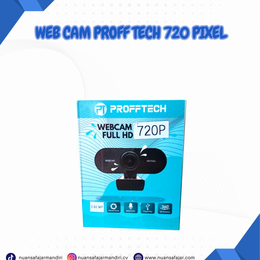 WEB CAM PROFFTECH 720 PIXEL
