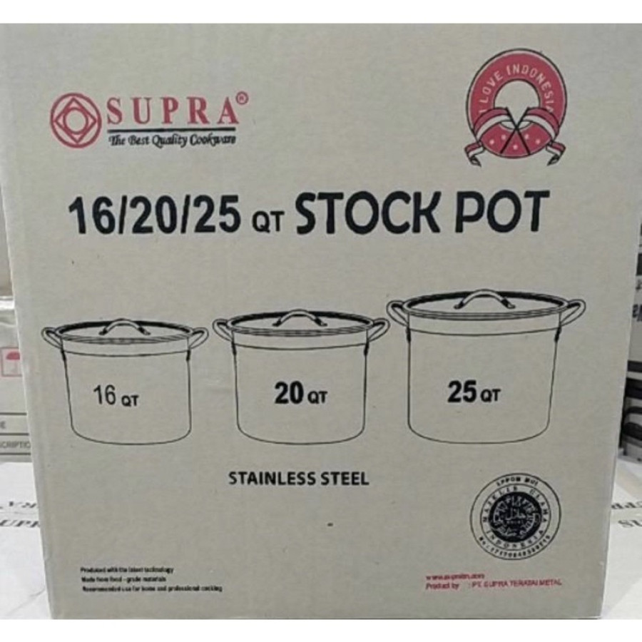 Panci Stainless Supra