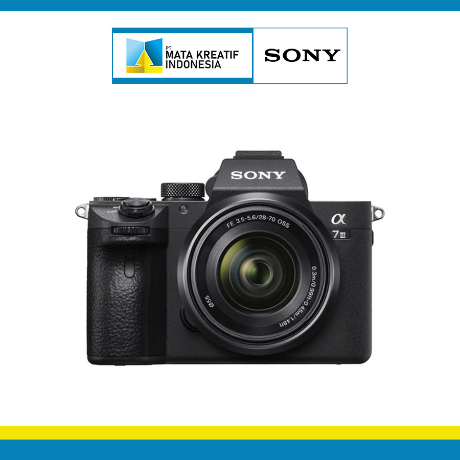 Sony A7 Mark III Kit FE 28-70mm f/3.5-5.6 OSS - utama