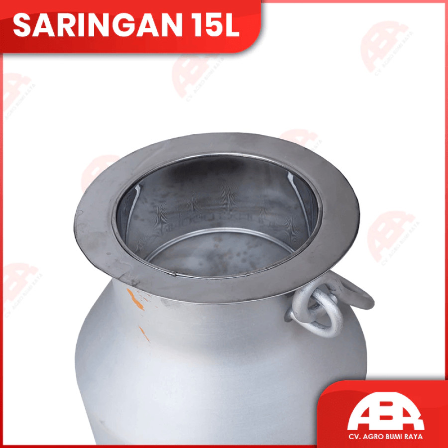 Saringan stainless steel susu sapi