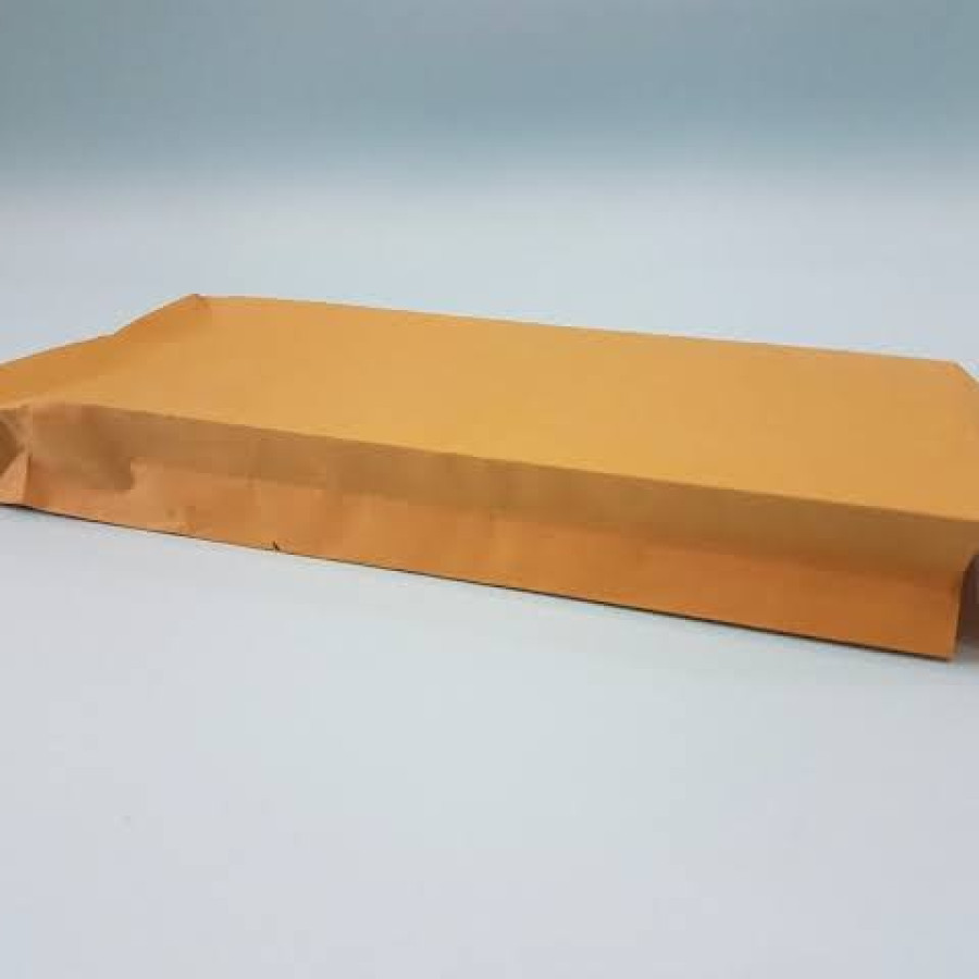 Amplop Besar Kantong (model Paperbag) Finishing Doff - depan