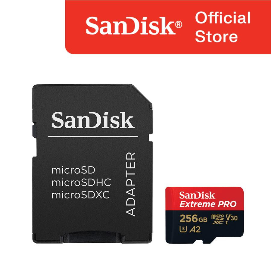 SanDisk Extreme Pro microSDXC 256GB - utama