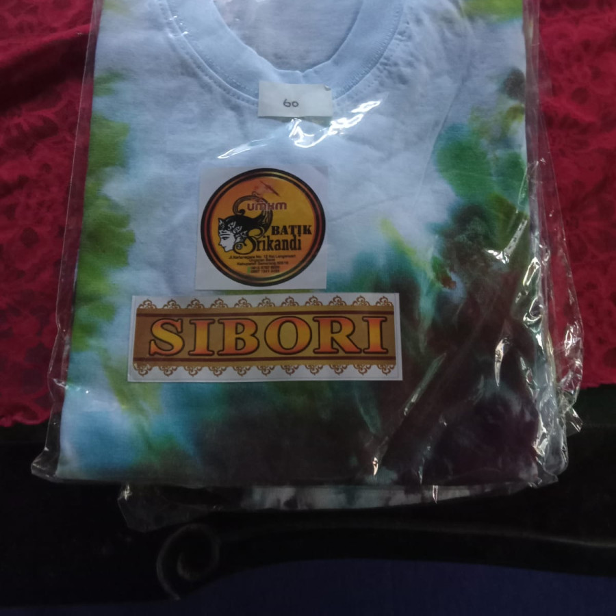 Kaos Batik Sibori Dewasa