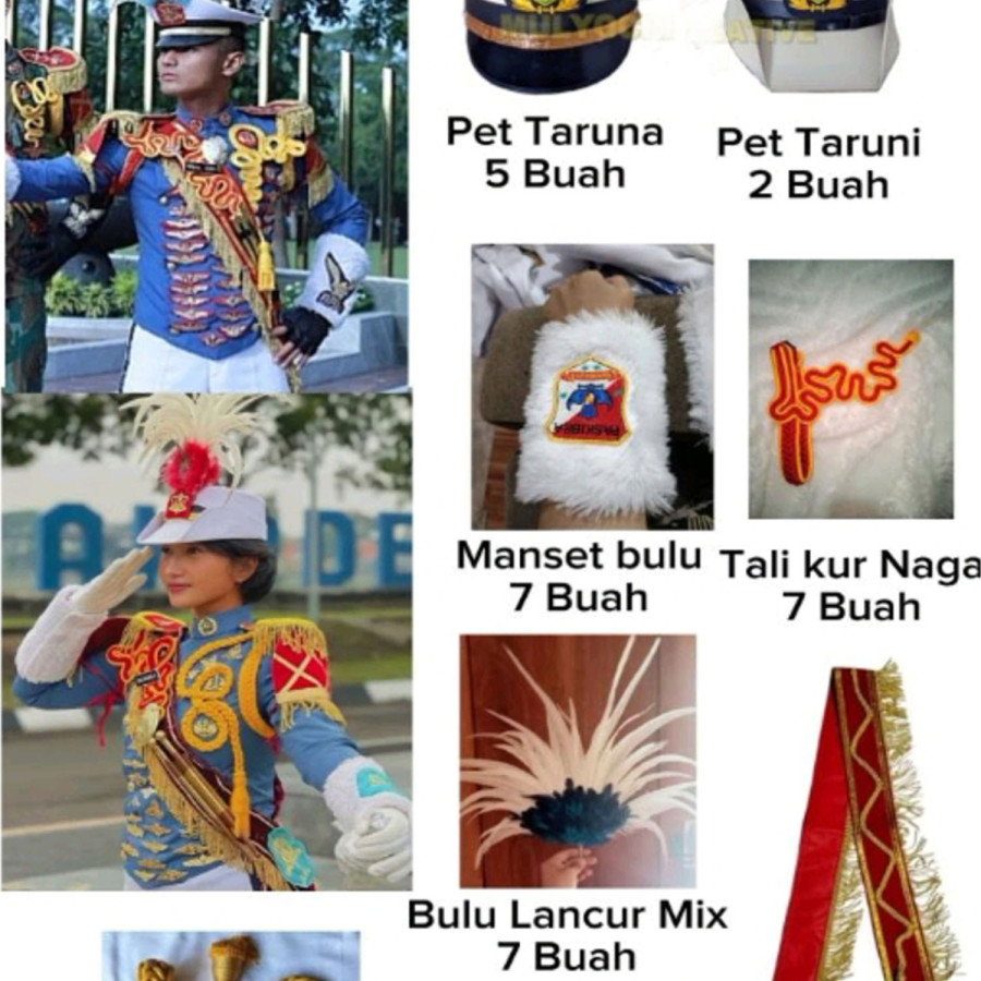 Accesoris Marching Band ( Mayoret ) - detail