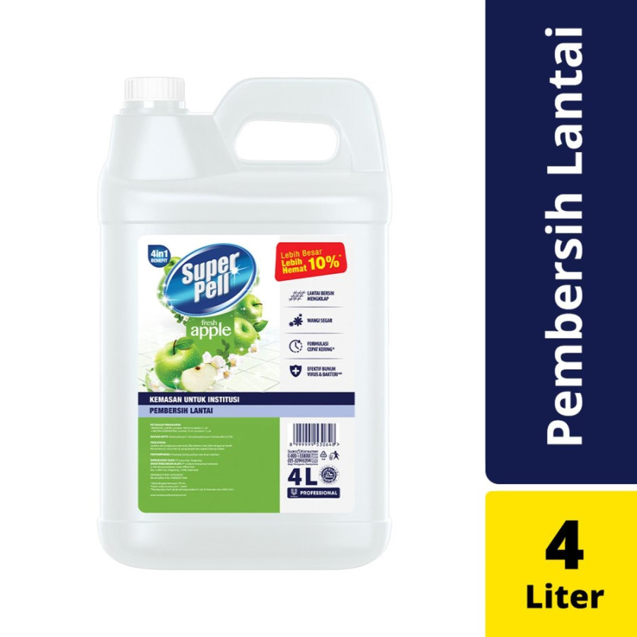 SUPERPELL PEMBERSIH LANTAI 4 LITER
