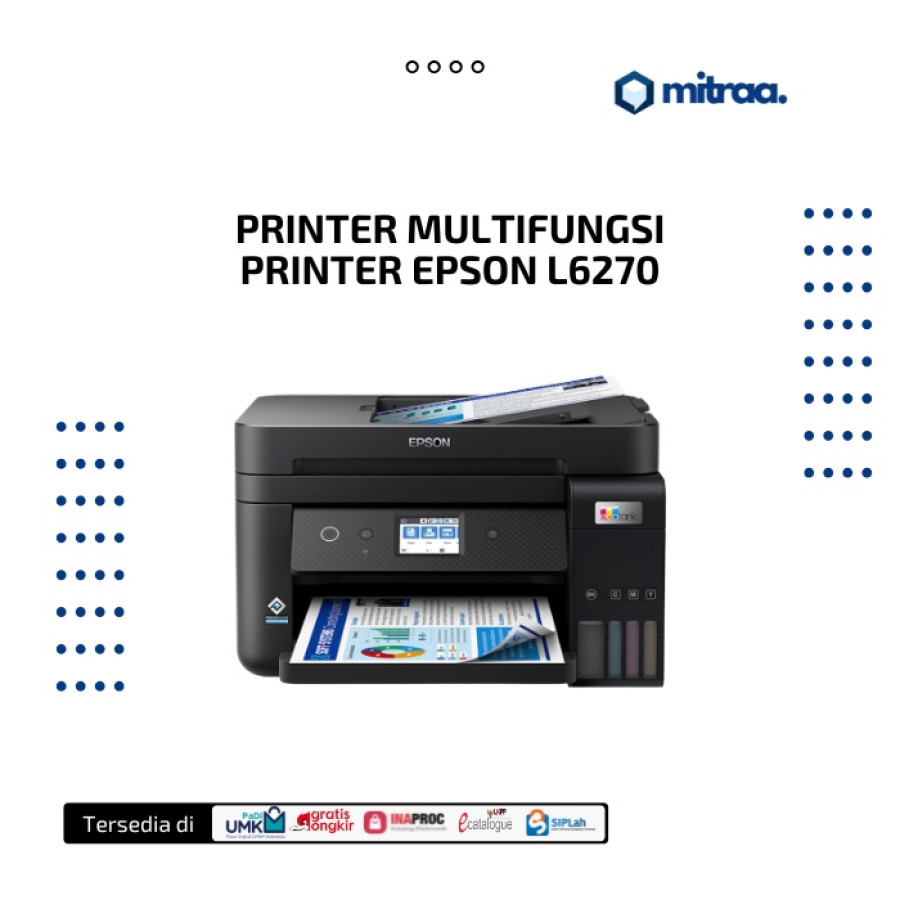 Printer Epson L6270 A4 Wi-Fi Duplex All-in-One Resmi