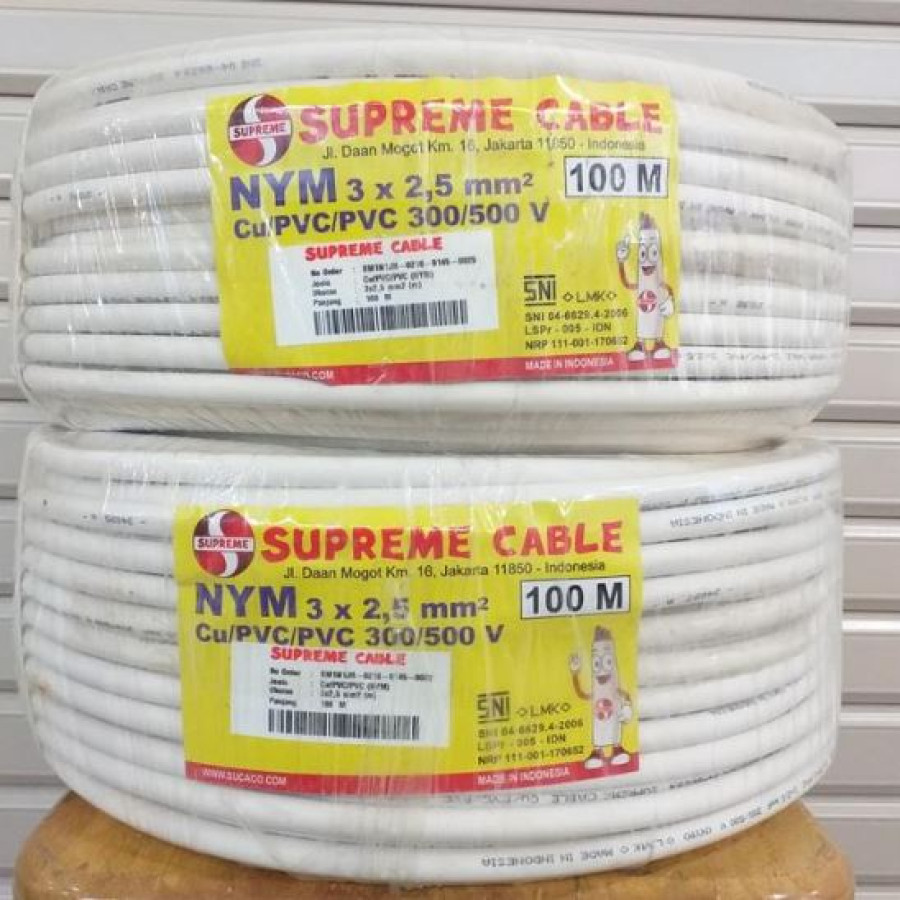 Supreme Kabel Listrik  Nym 3X2.5Mm