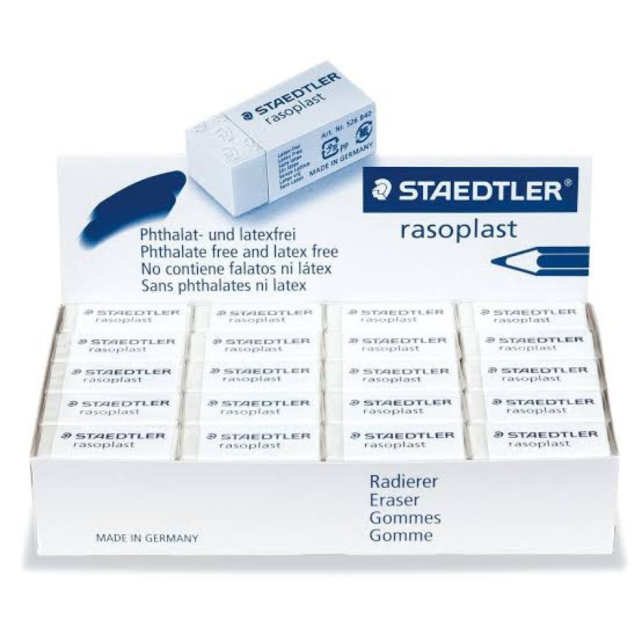 Penghapus Pensil Staedtler Rasoplast B40 ORIGINAL - utama