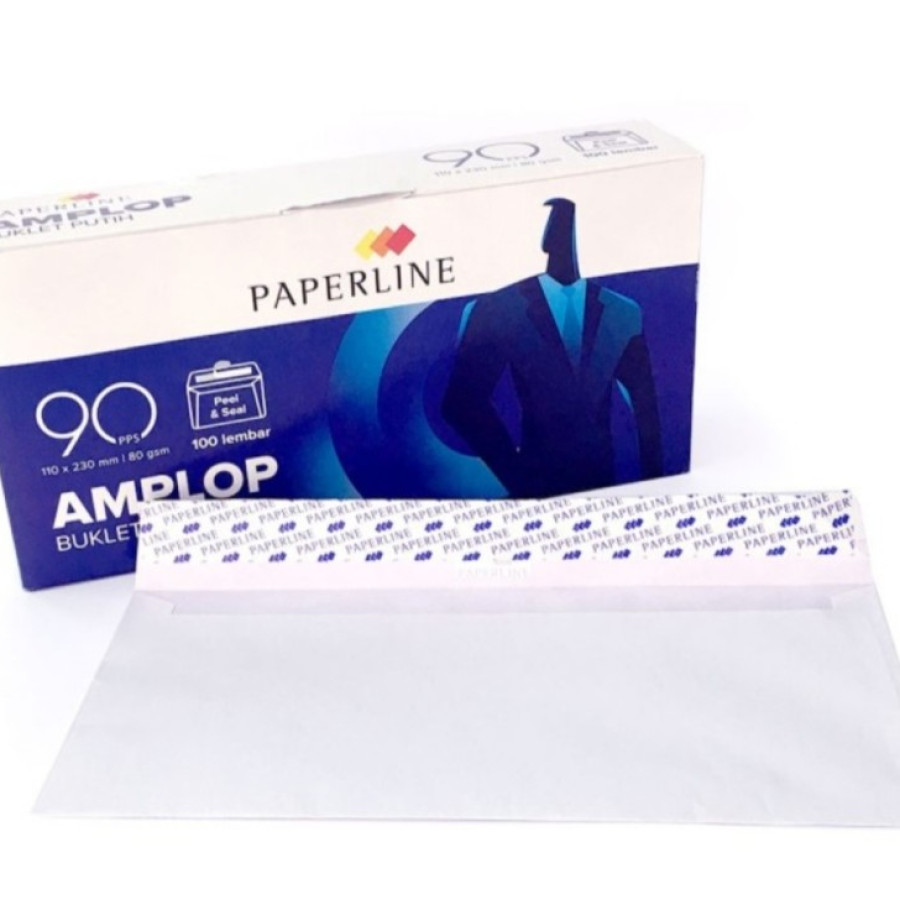 Amplop Putih Uk 110x230 Mm - PAPERLINE - detail