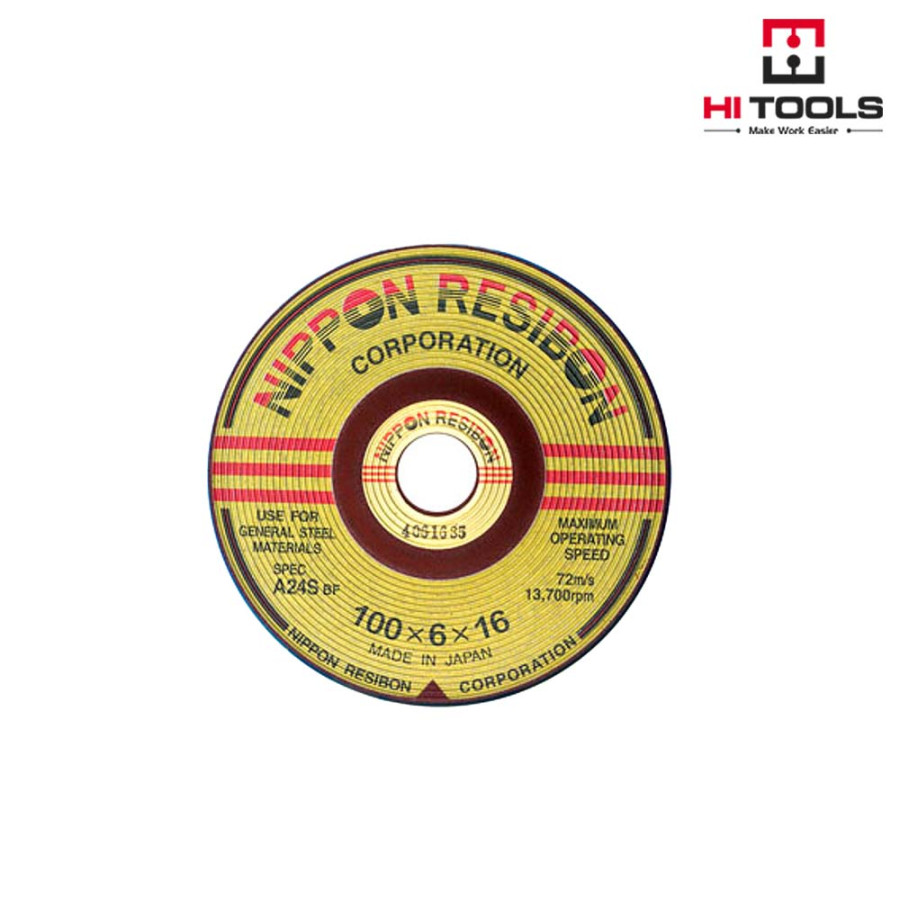 Batu Gerinda Tebal - Nippon Resibon 4" x 6 mm