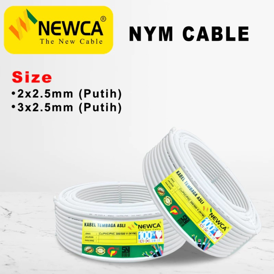 Kabel NYM 2 X 2,5 50M