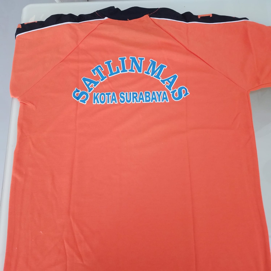 Kaos polo dan oblong XXL - samping