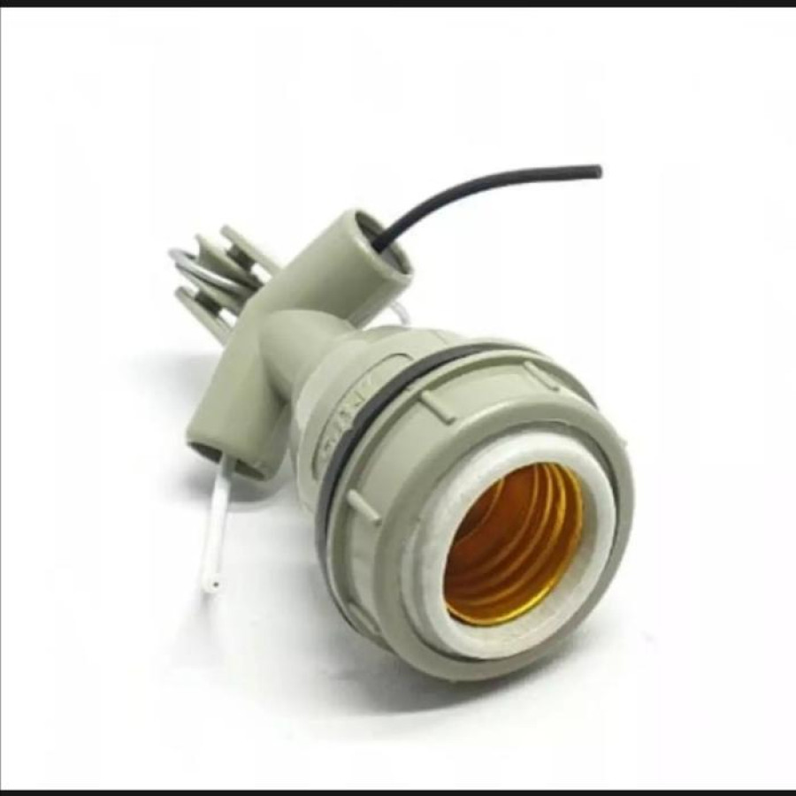 Fitting Lampu Gantung Keramik High Quality - depan