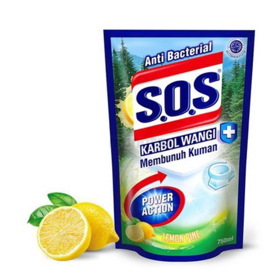 Refil Pembersih Lantai SOS Karbol