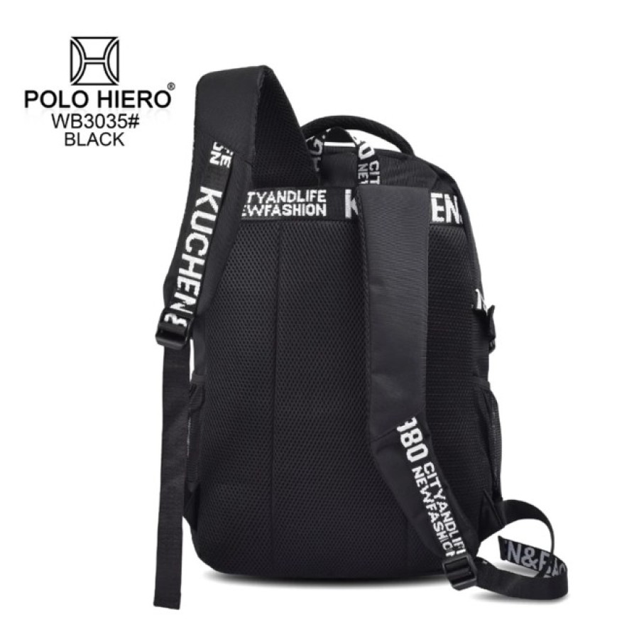 TAS RANSEL MERK POLO - depan