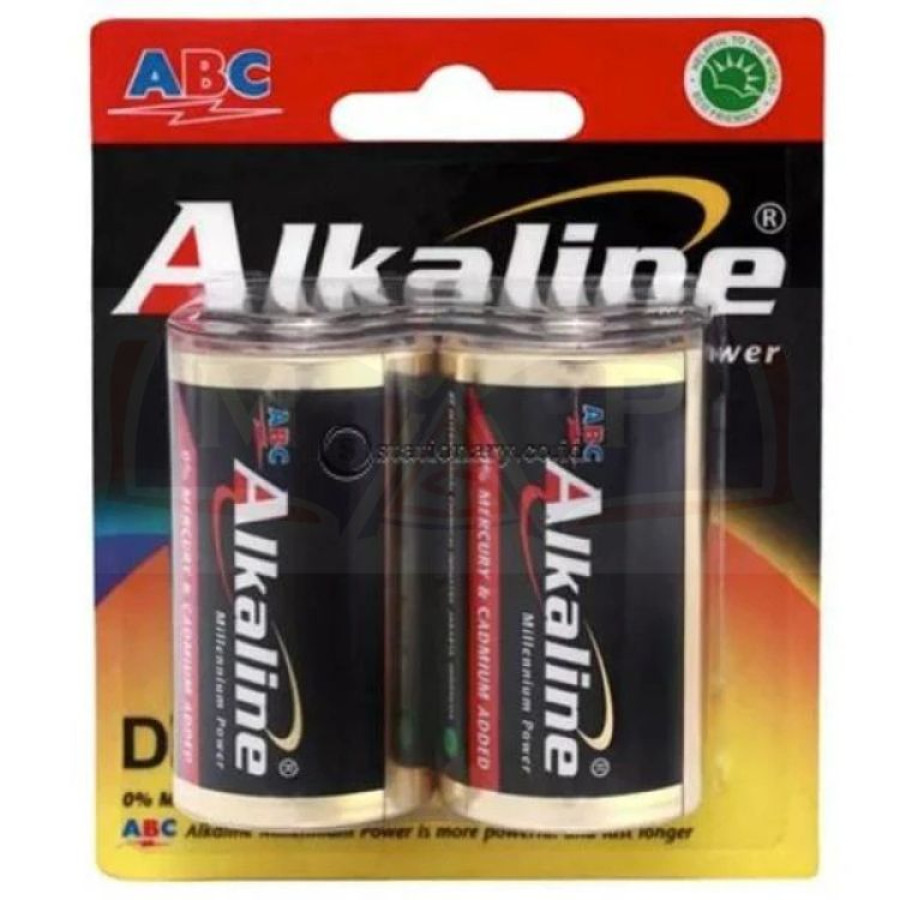 BATERAI TYPE D ALKALINE