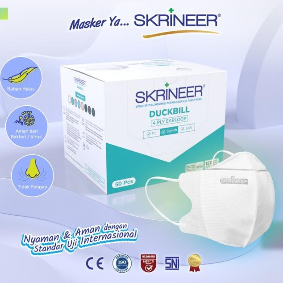 Masker Isi 50 Pcs Skineer
