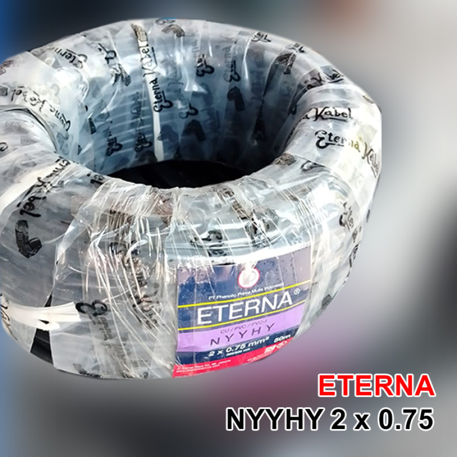 Kabel ETERNA NYYHY 2 x 0.75