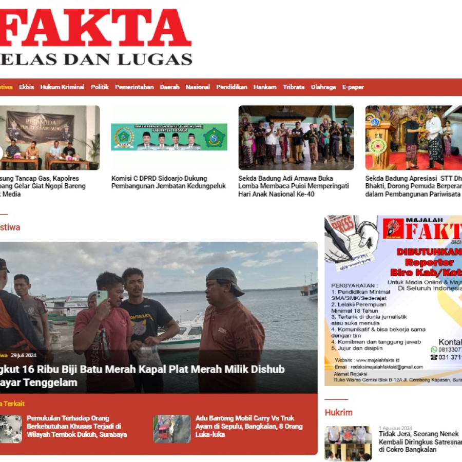 Publikasi / Dispalay / Advertorial Media Online