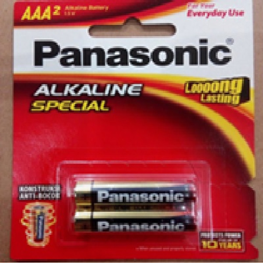 BATERAI PANASONIC ALKALINE AAA