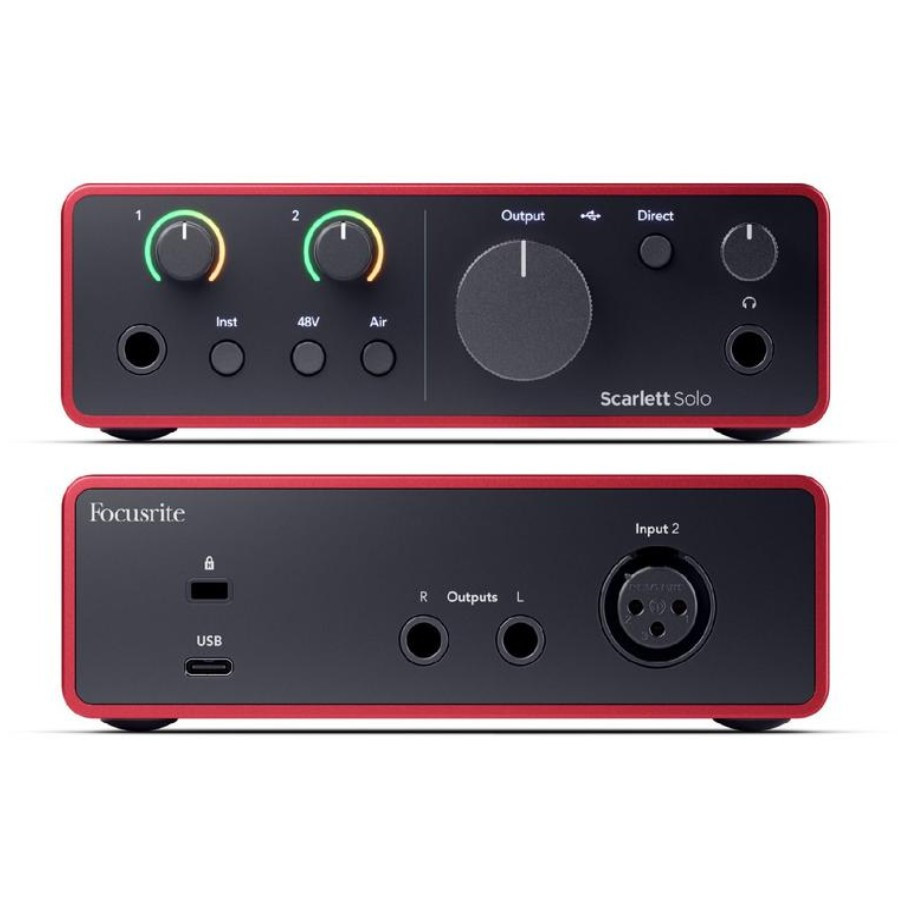 Soundcard Focusrite Scarlett Solo 4th Gen