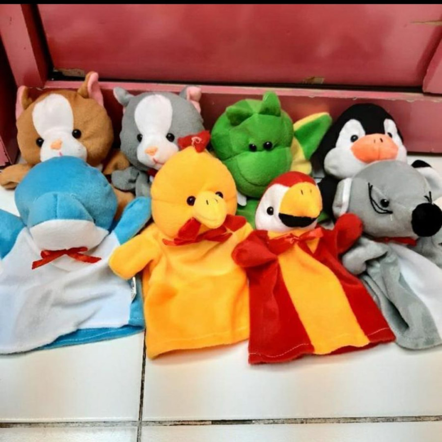 Boneka Mainan Boneka Tangan - depan