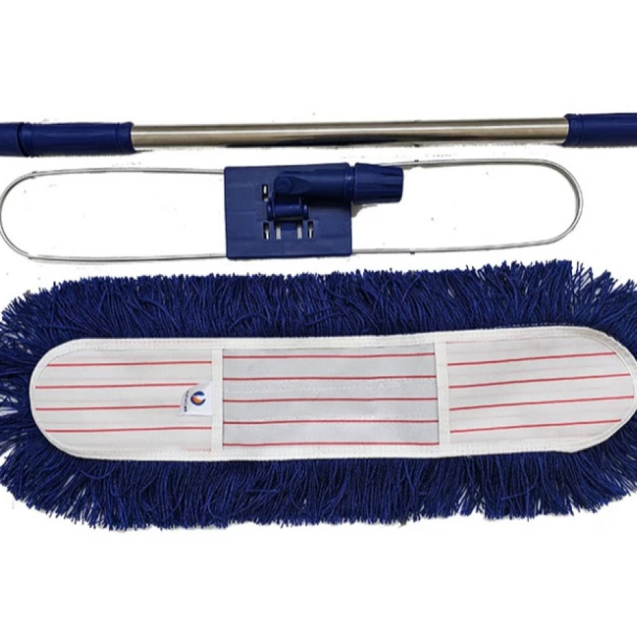 FAJARLAH Lobby duster 1 set sapu lobby tangkai mop pel lobby 80 - utama