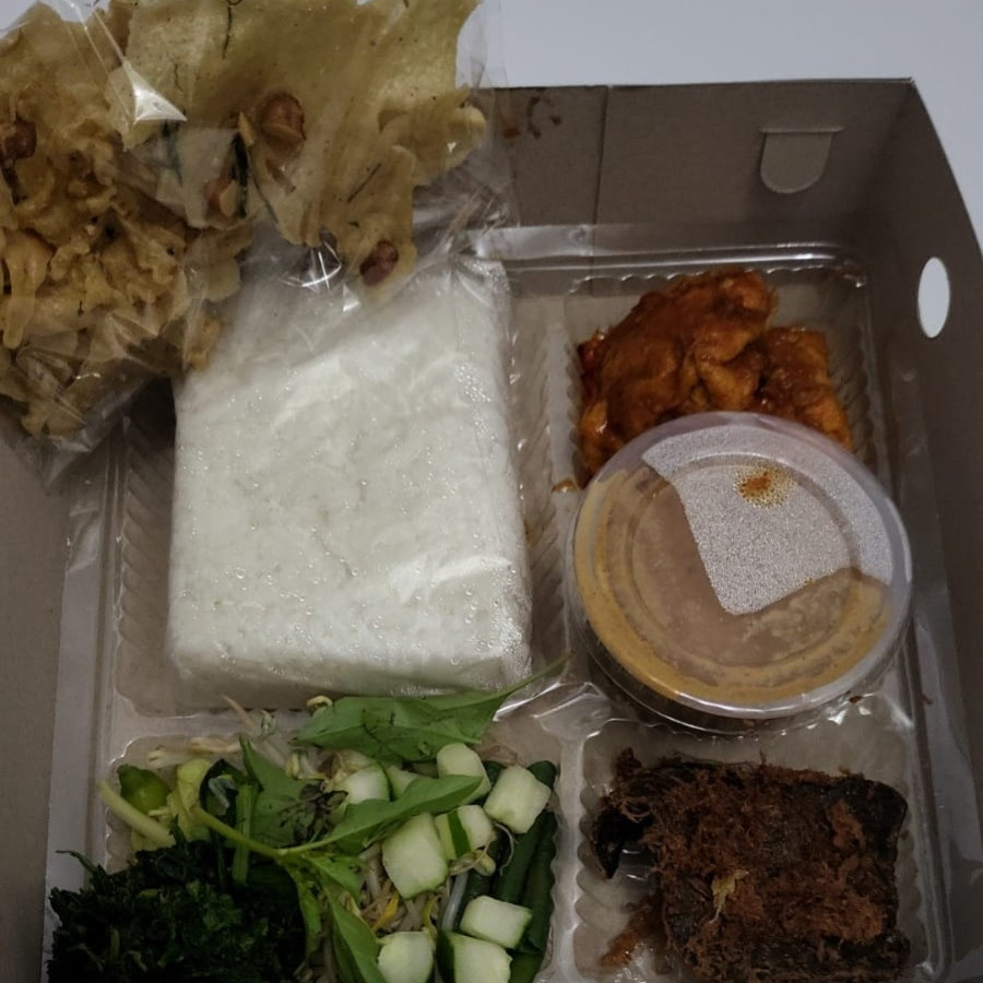 PAKET MAKAN NASI KOTAK - samping