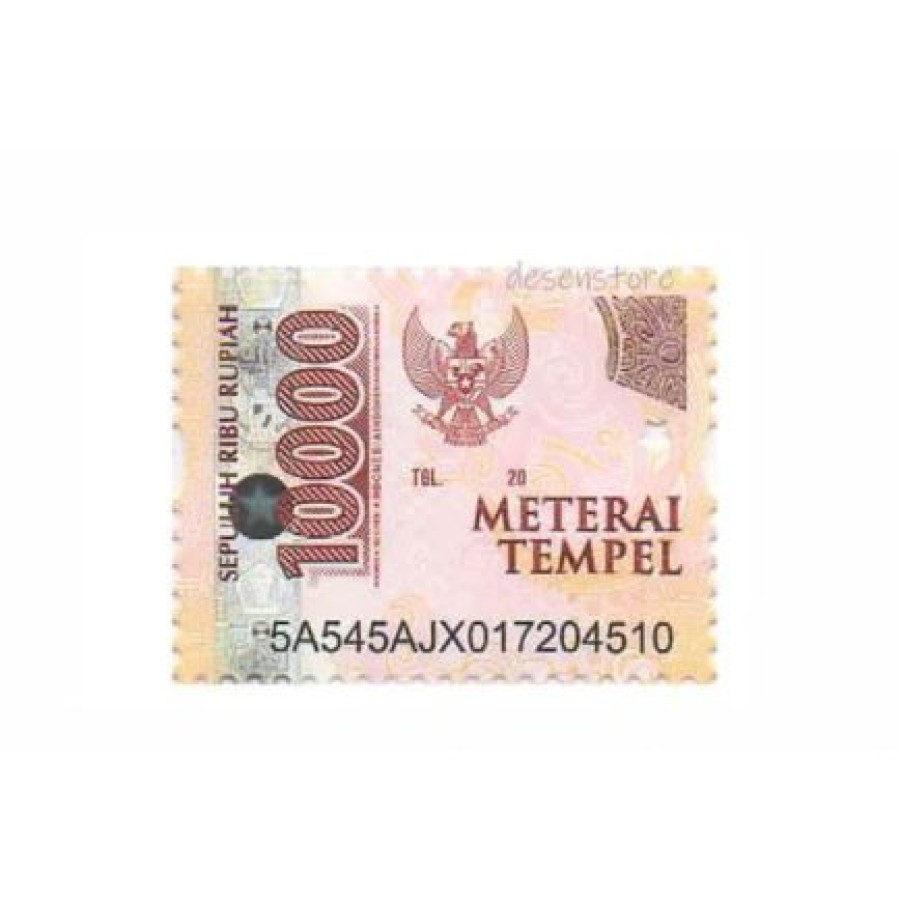 Materai Tempel 10000