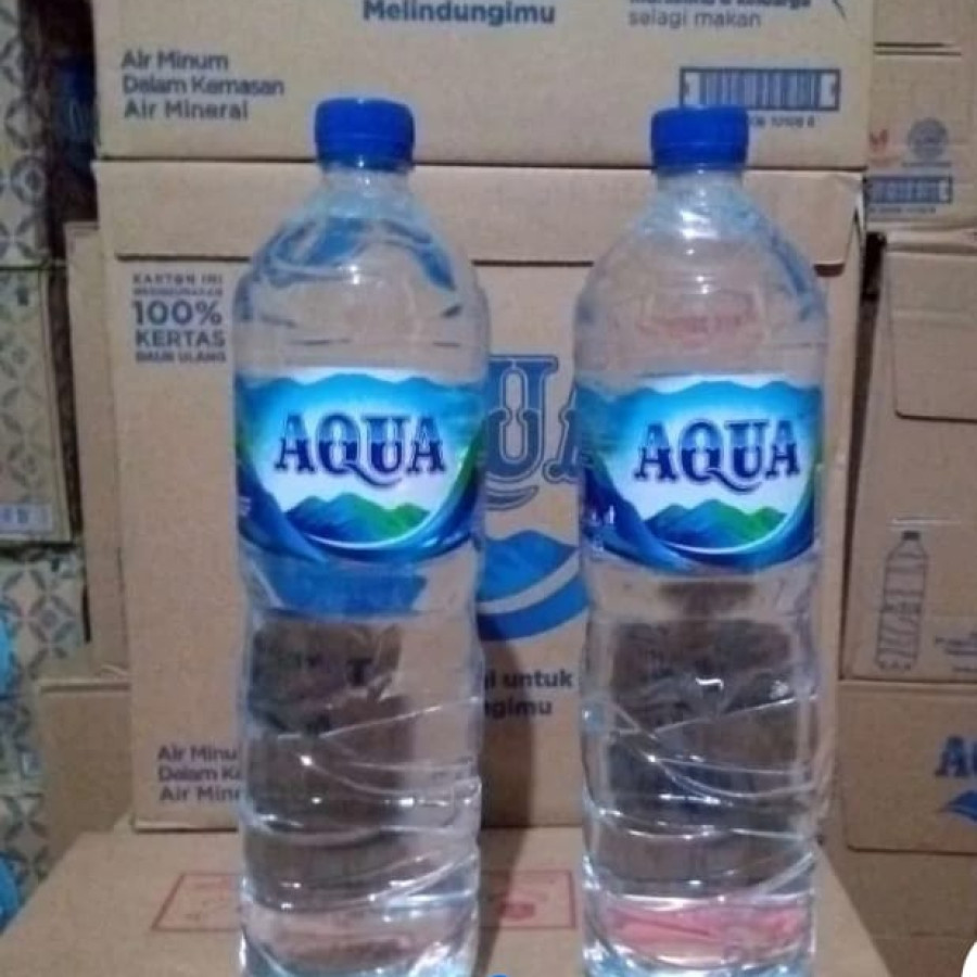 Air Mineral Aqua 1500 ML Ori