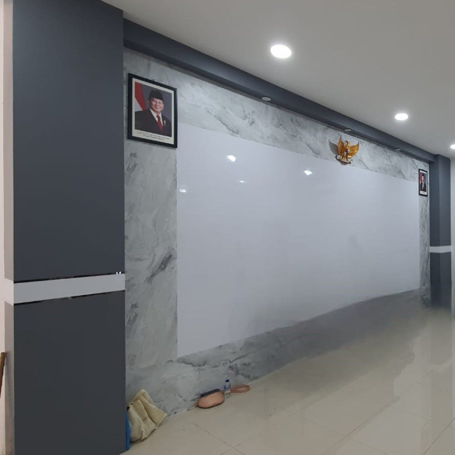 Backdrop Custom Ukuran 700x350 cm Finishing HPL Multiplex