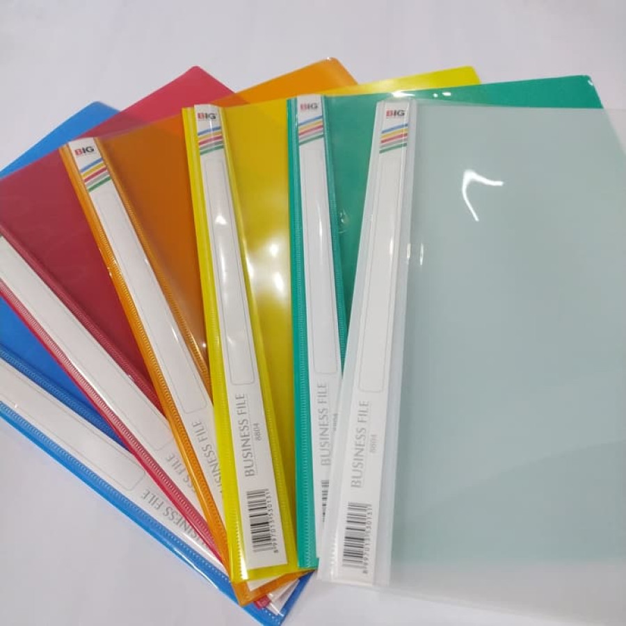 Clip file plastik Bic - utama