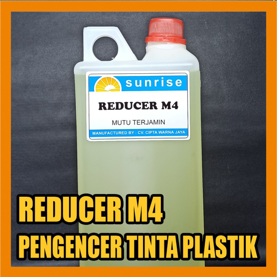Pengencer Tinta Sablon Kertas M4 Super Merk Sunrise