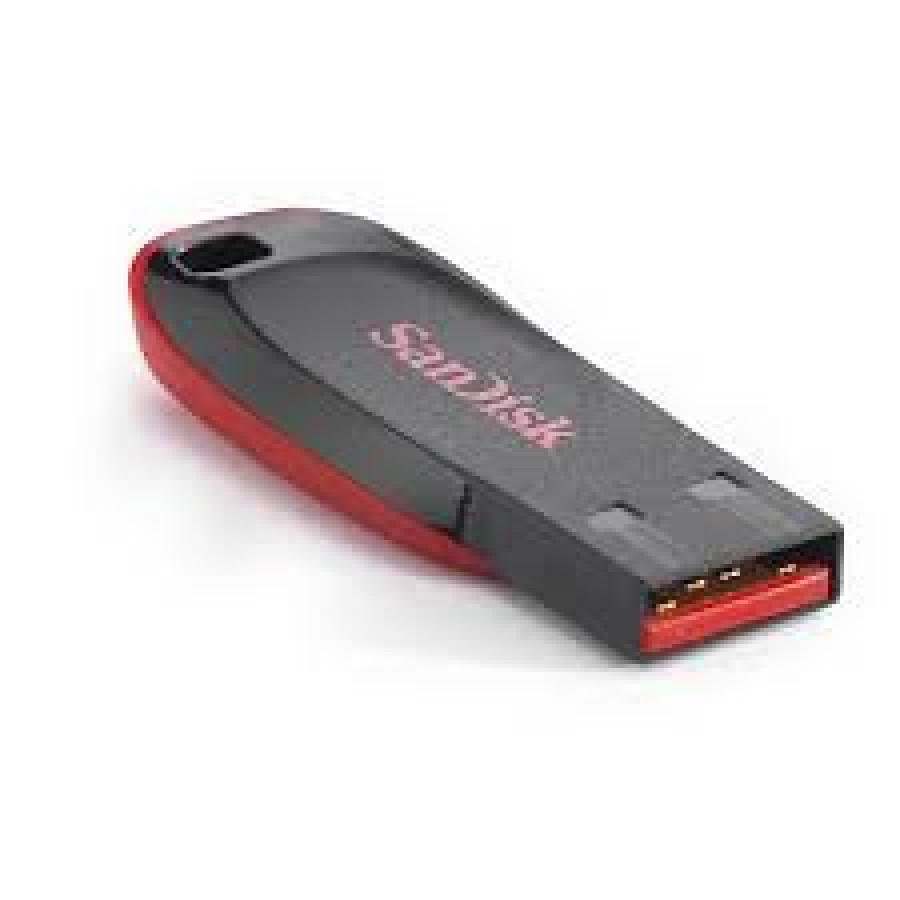 USB Flashdisk merk SAN DISK - samping