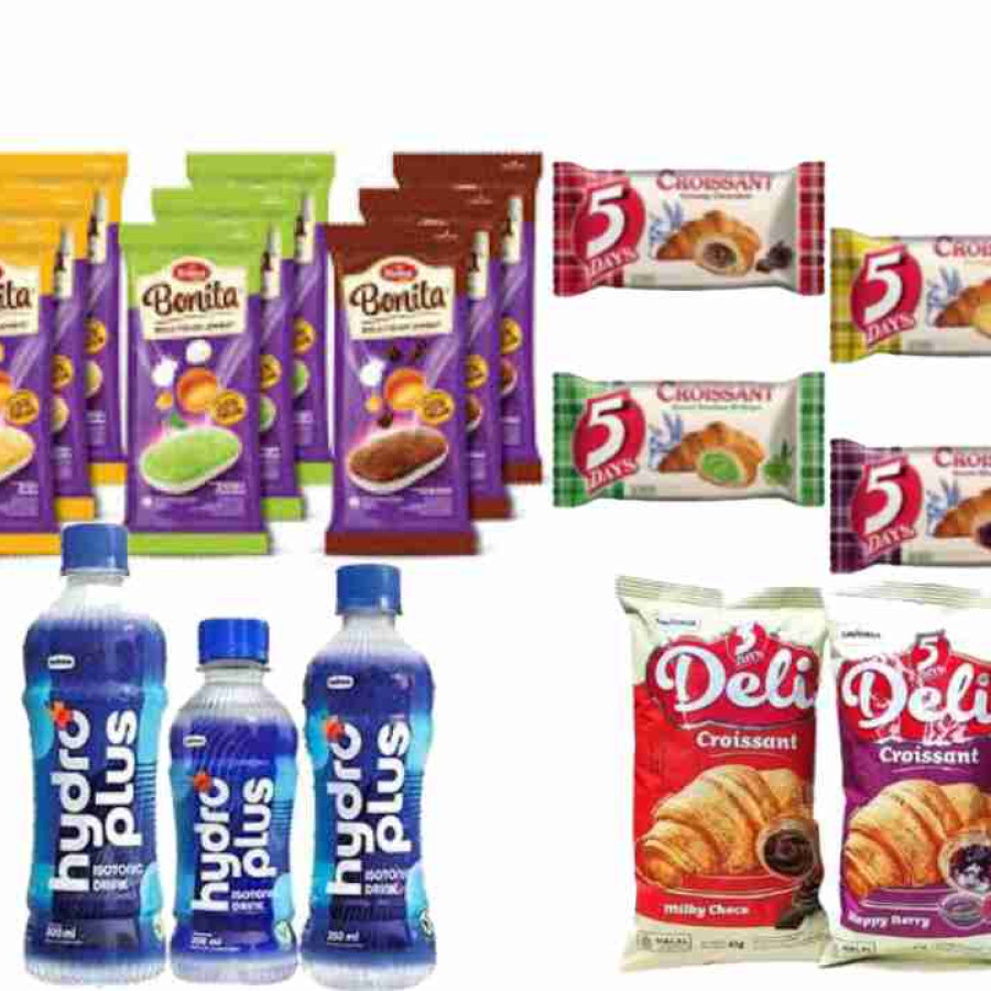 Snack Roti 3 Macam + Minuman