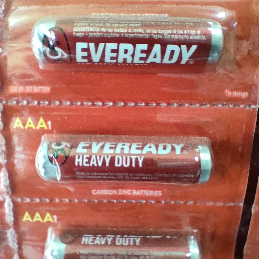 BATU BATERAI AA1 EVEREADY BATERAI A2 - utama