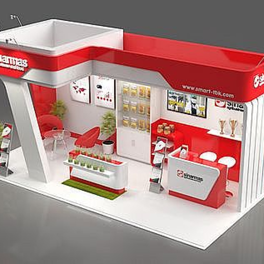 Booth Pameran Spesial Desain A - depan