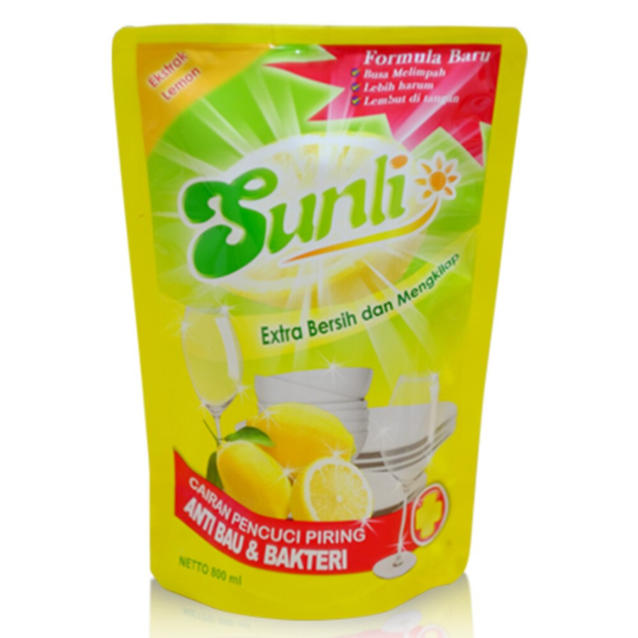 Sabun Cuci Piring Sunli 800 ml - depan