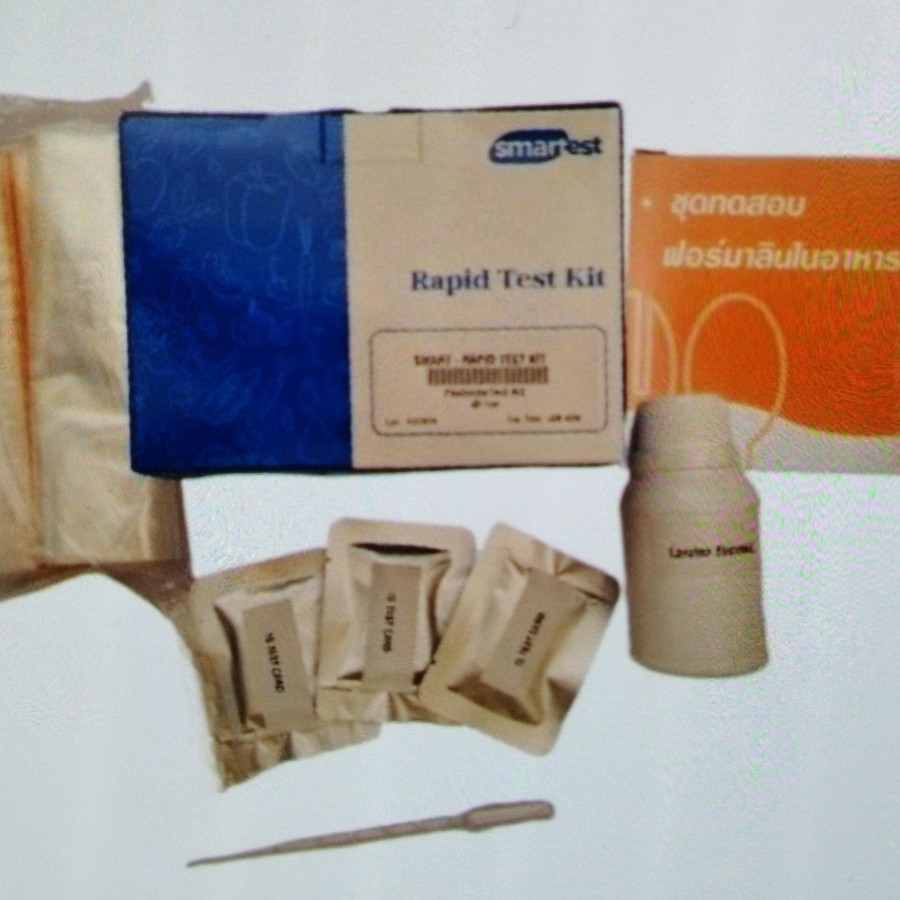 Pestisida Tes Kit Type Card & Formalin Tes Kit - Paket 3