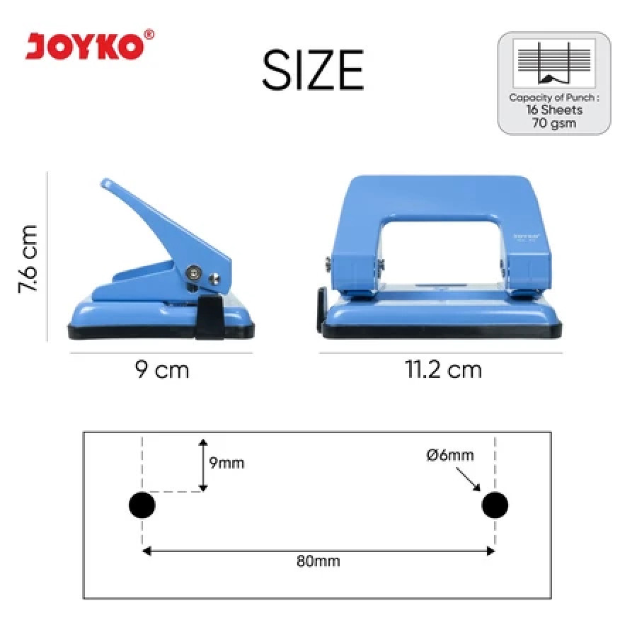 PELUBANG KERTAS JOYKO NO. 40 - depan