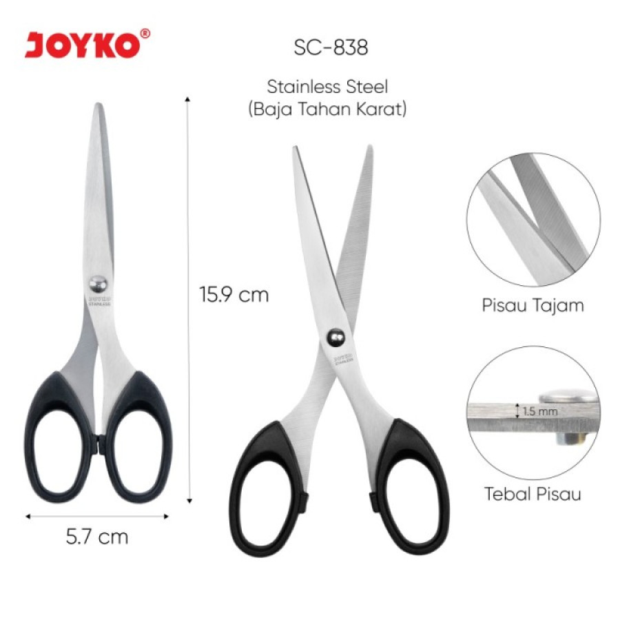 Joyko Gunting ukuran sedang