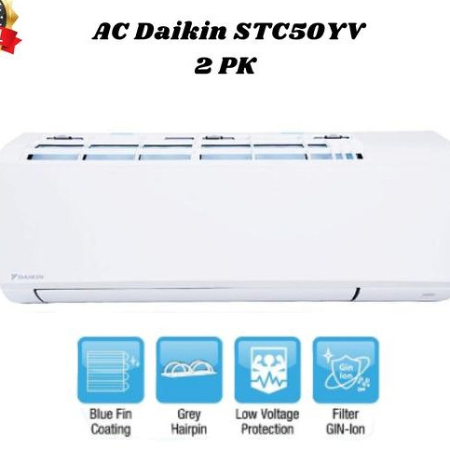 AC Split DAIKIN-STC50YV (2 PK) - depan