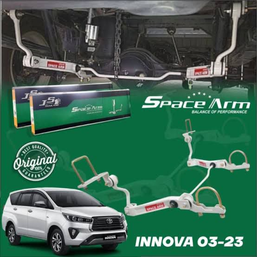 SPACE ARM JS1 TOYOTA INNOVA REBORN - depan