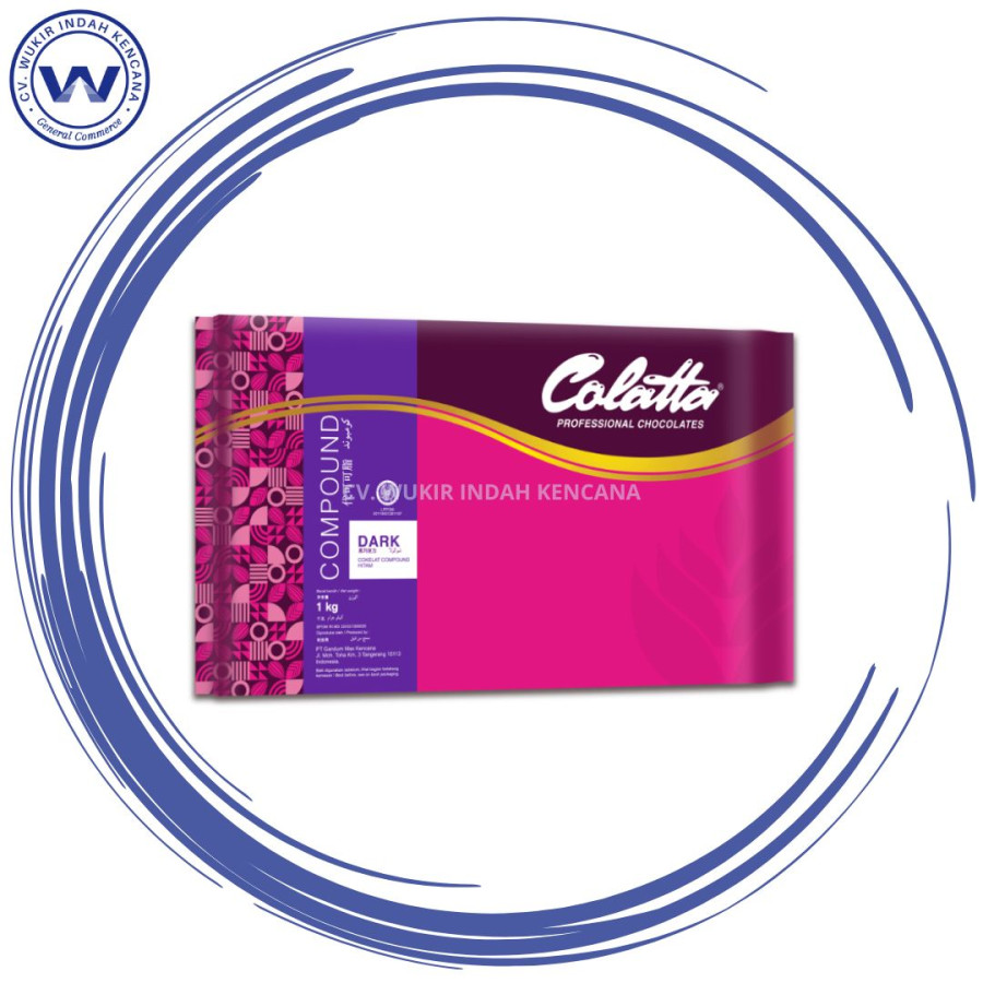 Colatta Dark Compound Block 1kg