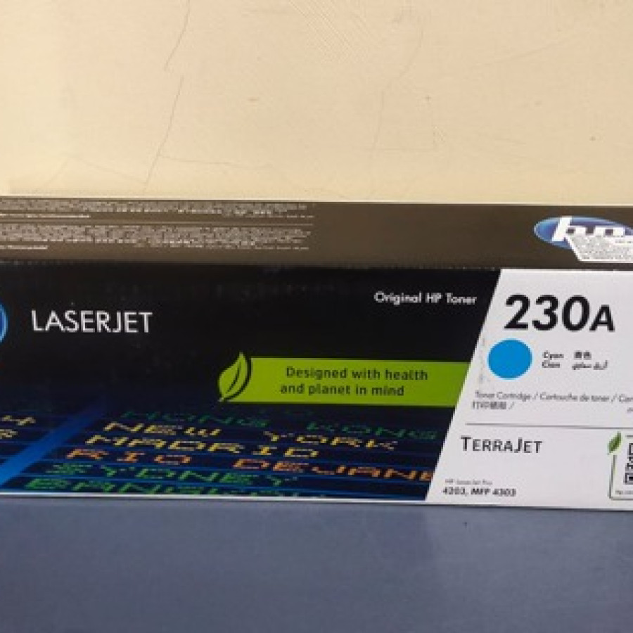 TONER CATRIDGE HP 230 A CYAN