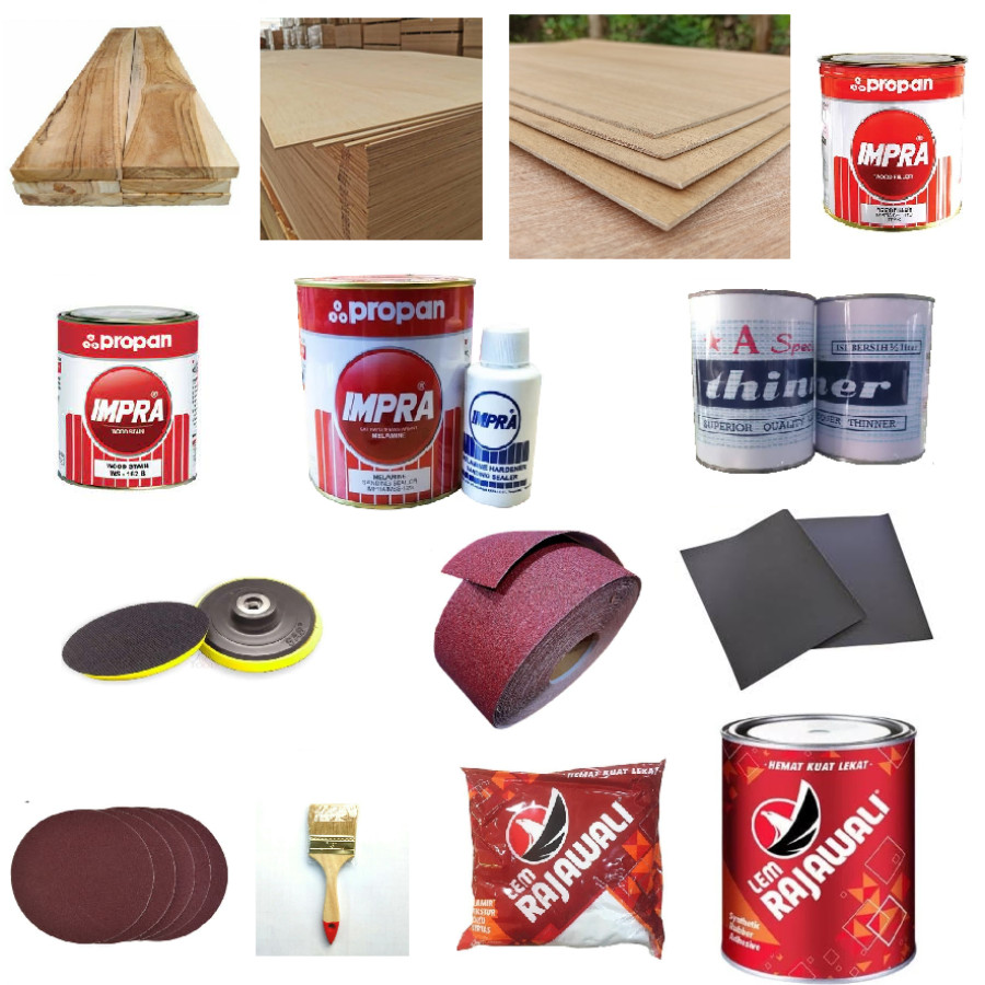 Paket bahan pelatihan kejuruan proses finishing kayu - utama