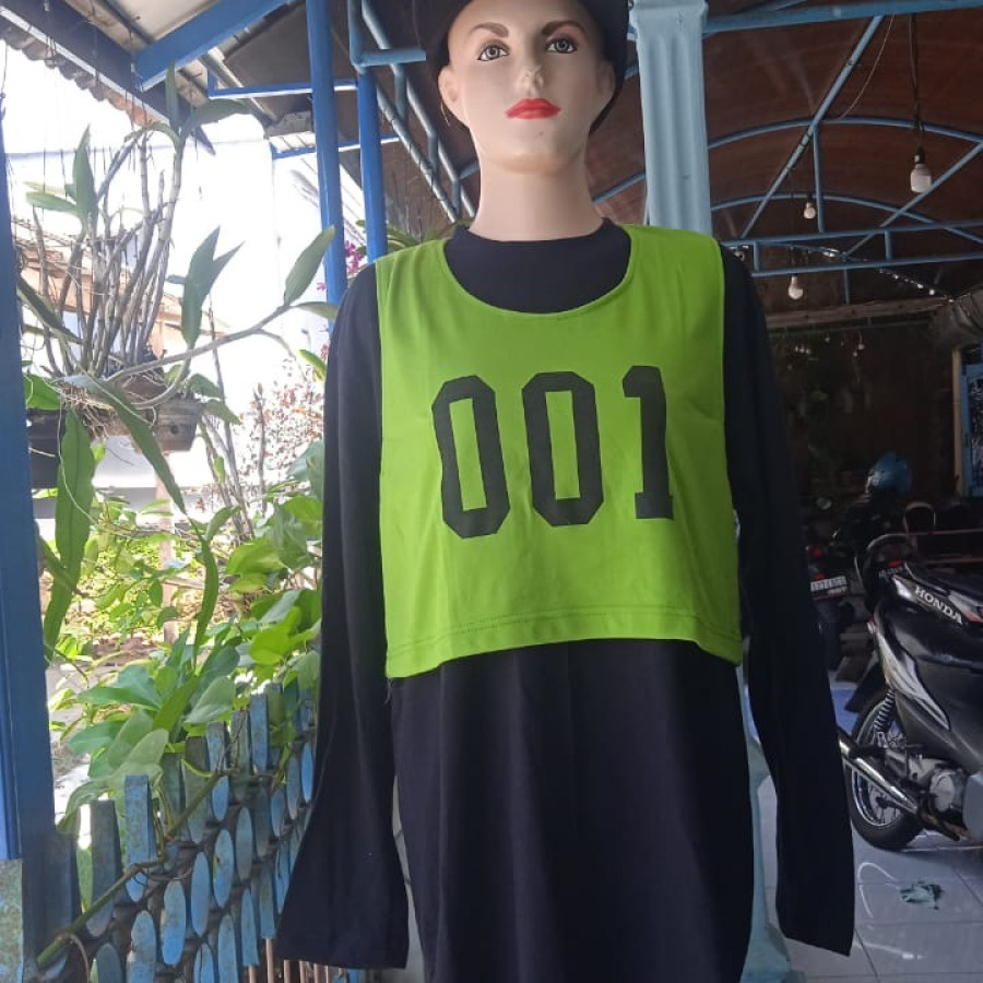 Nomor Punggung - depan